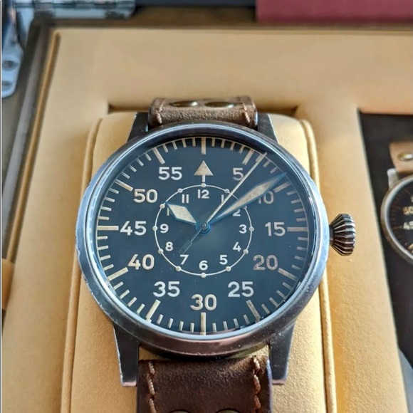 Laco Dortmund Erbstuck Pilot Watch Original 45mm - Picture 2 of 10